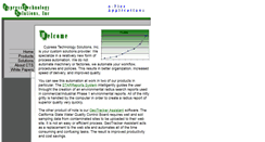 Desktop Screenshot of cypresssolutions.com
